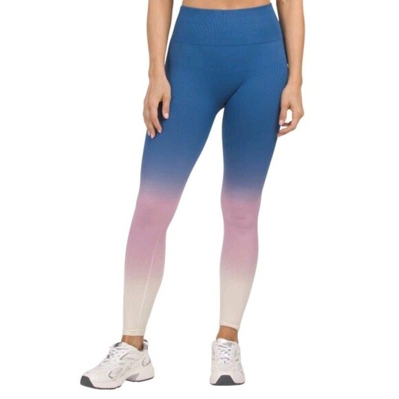 L Space Women's Work It Ribbed Athletic Leggings Size M/L $92 - Picture 1 of 4